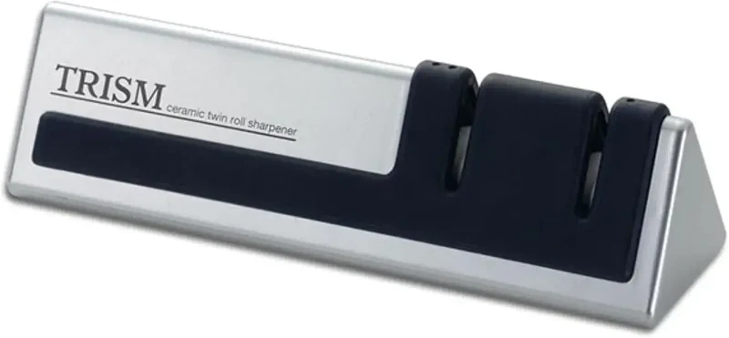 Tojiro Fujijiro Corbec Trism Whetstone Sharpener, Silver 17.6 cm