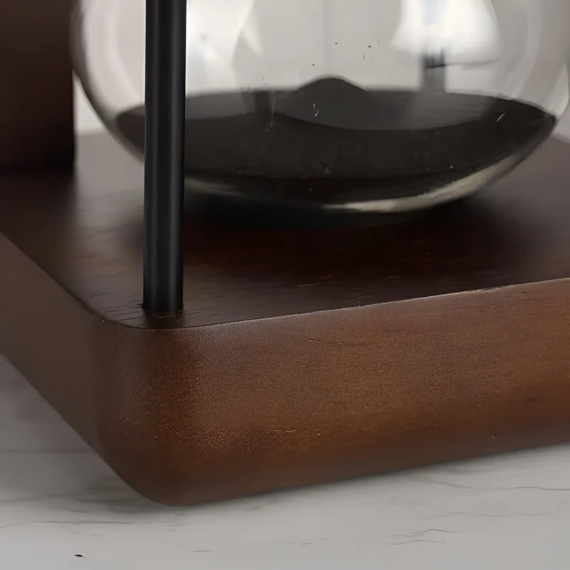 30-Minuten-Sanduhr – Massivholzrahmen & dekorativ | Ideal für Büro und Zuhause | Skanto