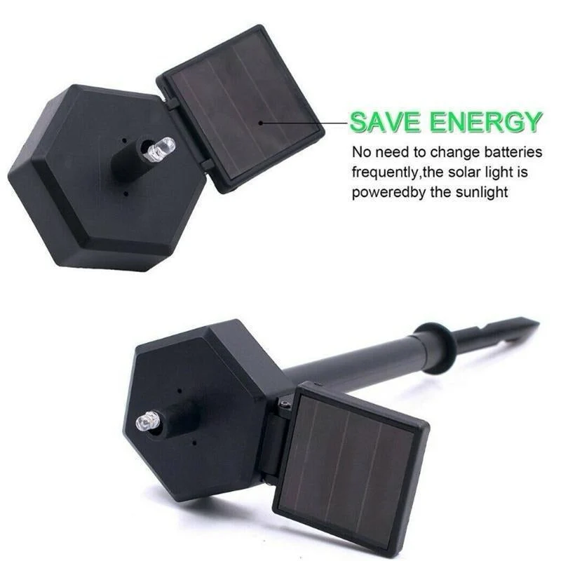 Uhu Papagei Statue LED Solarleuchte Outdoor Wasserdichte Rasenlampe | Skanto