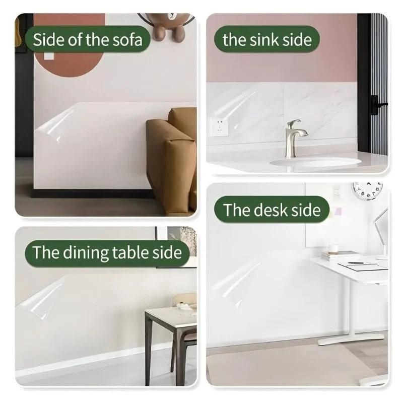 Skanto | Transparente Wandschutzfolie für Zuhause