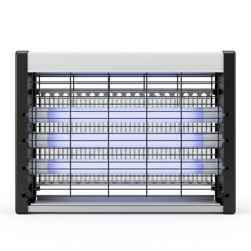 UV-Insektenlampe mit elektrischem Gitter