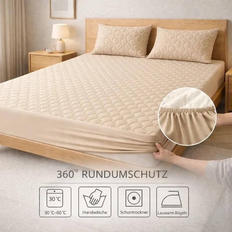 SchlafLux – Wasserdichter Luxus-Matratzenschoner