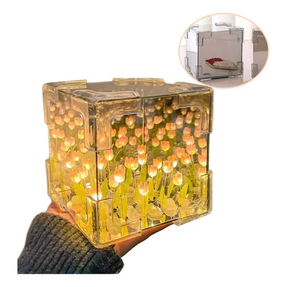 Blossom Box | Magisches Tulpenlicht | Skanto
