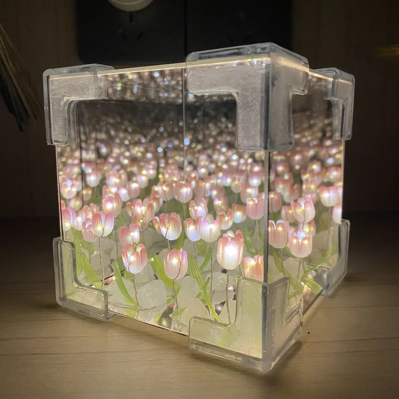 Blossom Box | Magisches Tulpenlicht | Skanto