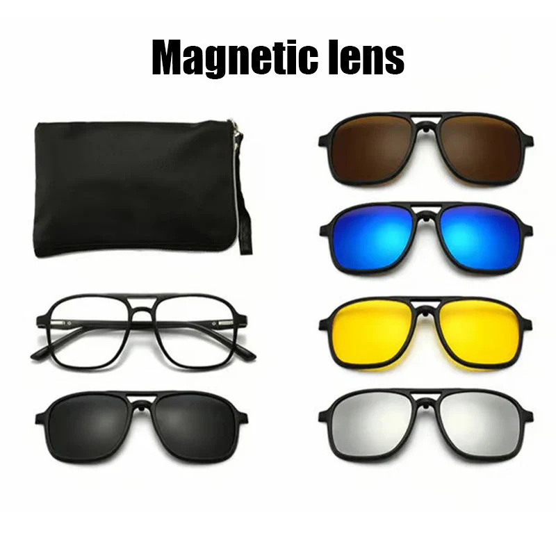 Skanto | Sonnenbrille mit austauschbaren Gläsern 6-in-1