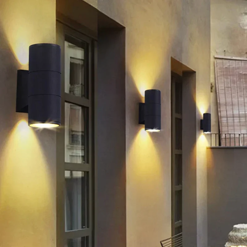Skanto | Außenwandleuchte | LED-Aluminiumbeleuchtung für den Garten