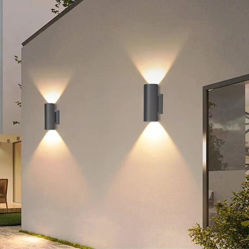 Skanto | Außenwandleuchte | LED-Aluminiumbeleuchtung für den Garten