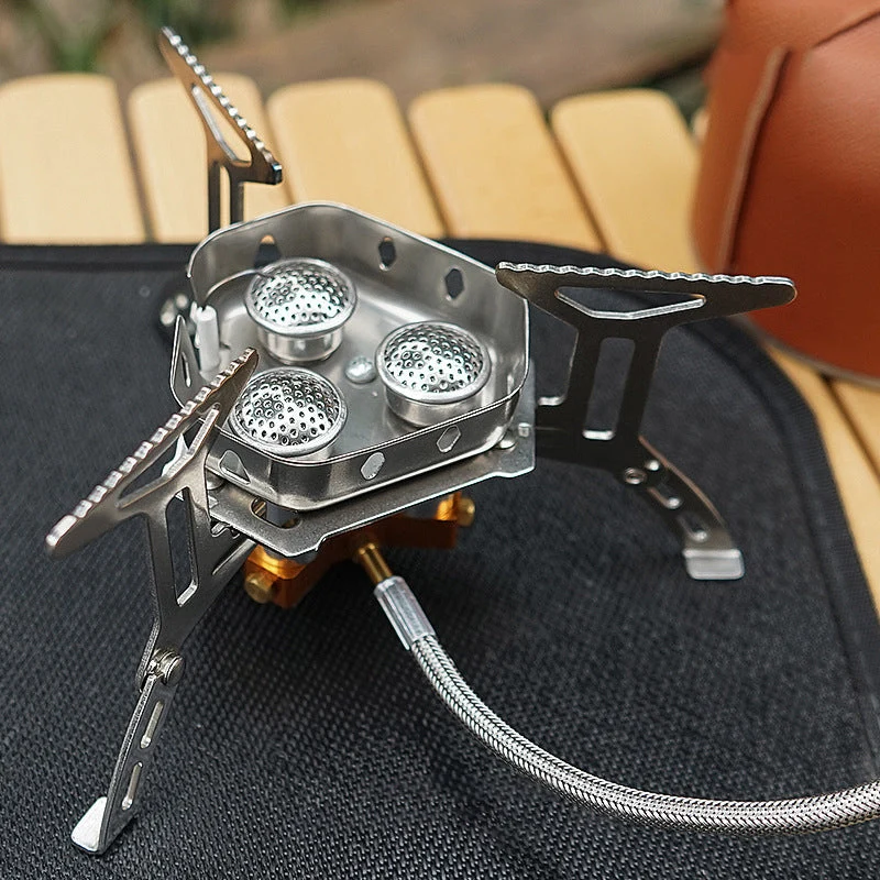 Skanto | Winddichter Outdoor-Camping-Gasbrenner