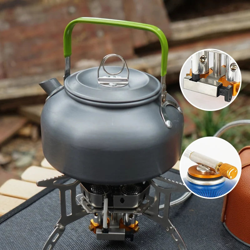 Skanto | Winddichter Outdoor-Camping-Gasbrenner