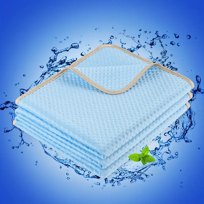 Sommer-Kühldecke zum Schlafen – 200×230 cm, atmungsaktiv, leicht, getestet, Kühldecke fürs Bett und für Hitzeschläfer