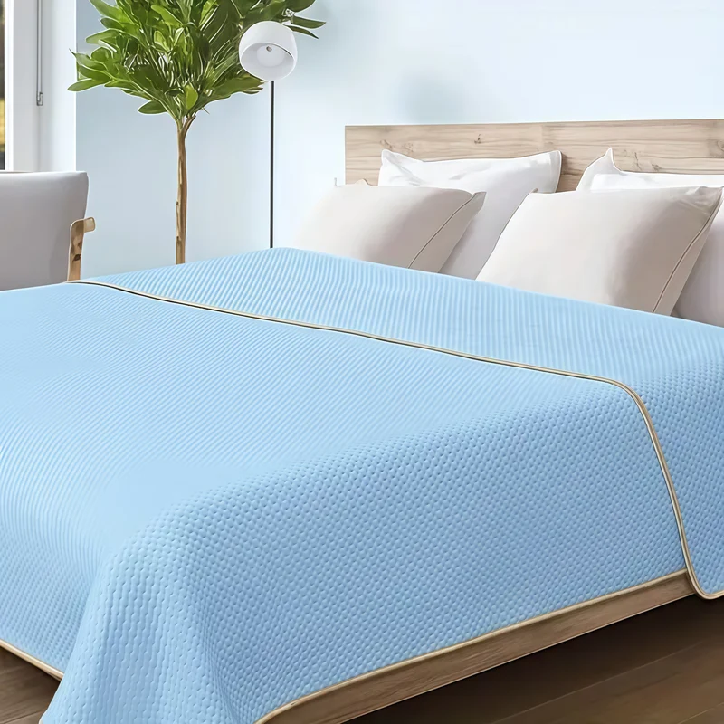 Sommer-Kühldecke zum Schlafen – 200×230 cm, atmungsaktiv, leicht, getestet, Kühldecke fürs Bett und für Hitzeschläfer