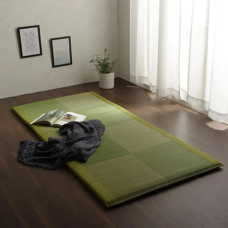 Ikehiko Corporation Grass Sheet Bed Pad Single Green Japan Mat