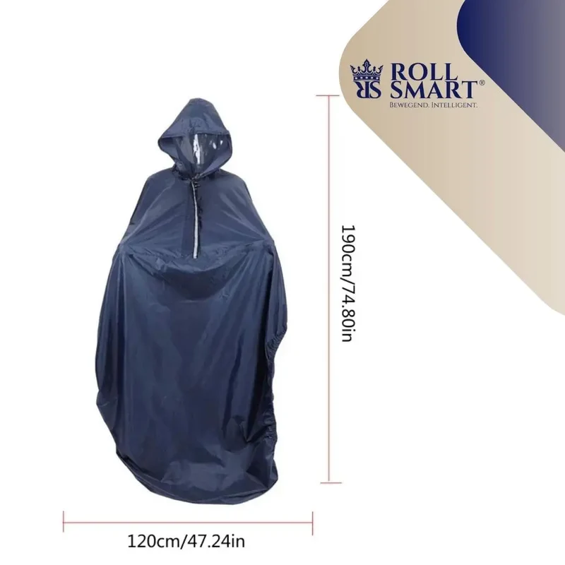 Der ultimative regenponcho für rollstuhlfahrer regenschutz