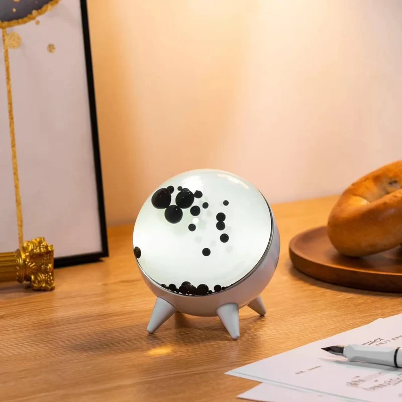 Deko-Objekt mit Magnetflüssigkeit – reagiert auf Klang, Bluetooth und AUX