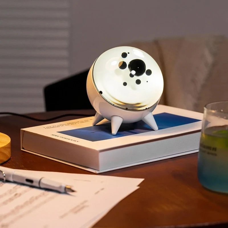 Deko-Objekt mit Magnetflüssigkeit – reagiert auf Klang, Bluetooth und AUX