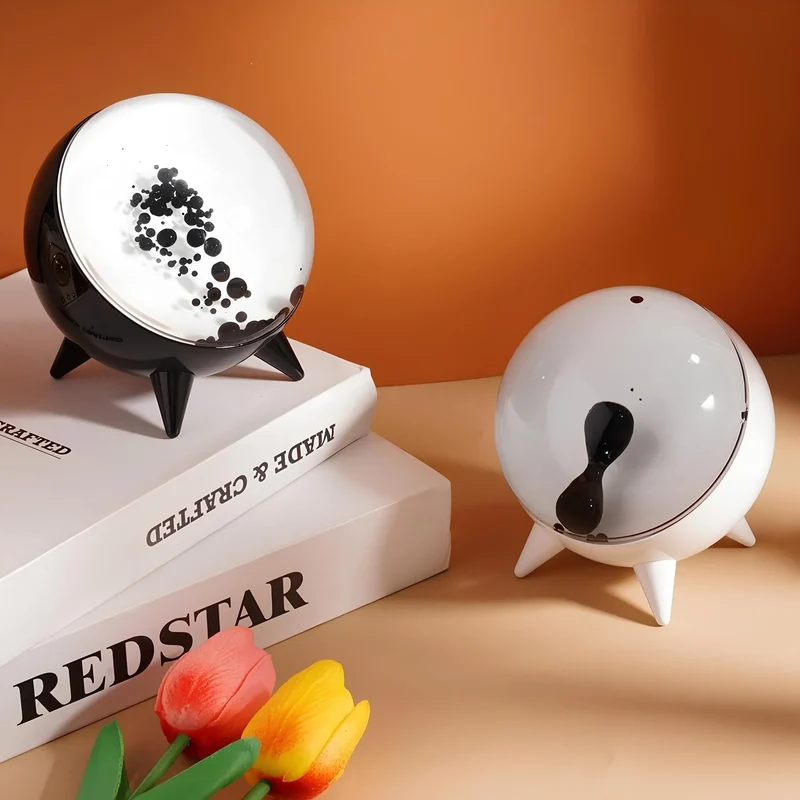 Deko-Objekt mit Magnetflüssigkeit – reagiert auf Klang, Bluetooth und AUX
