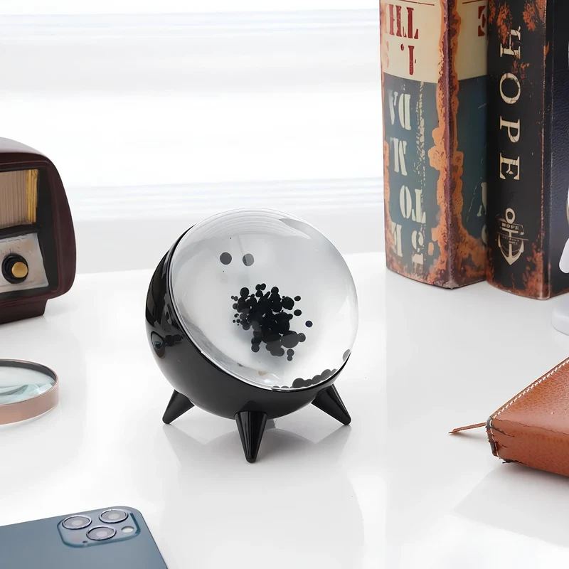 Deko-Objekt mit Magnetflüssigkeit – reagiert auf Klang, Bluetooth und AUX