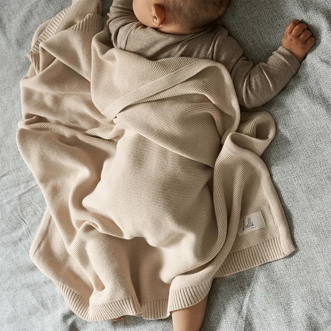 Livella Babydecke - 100 % Bio-Baumwolle