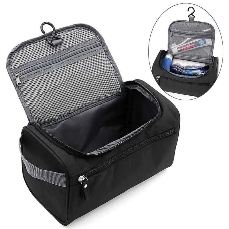 Skanto | Kompakte Kulturtasche mit Haken und wasserabweisendem Design
