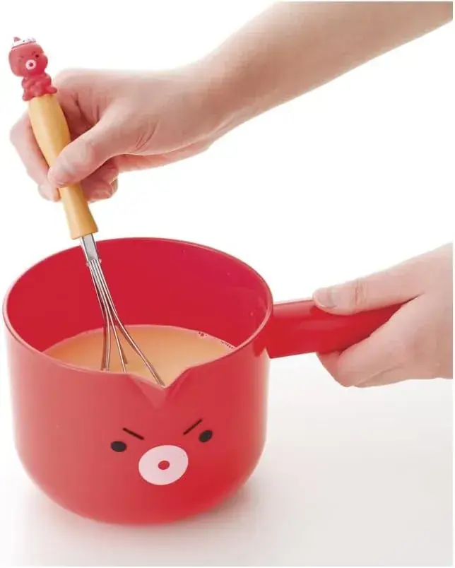Connect Days Takochan Takoyaki Kitchen Tool Set, Red, 6-Piece