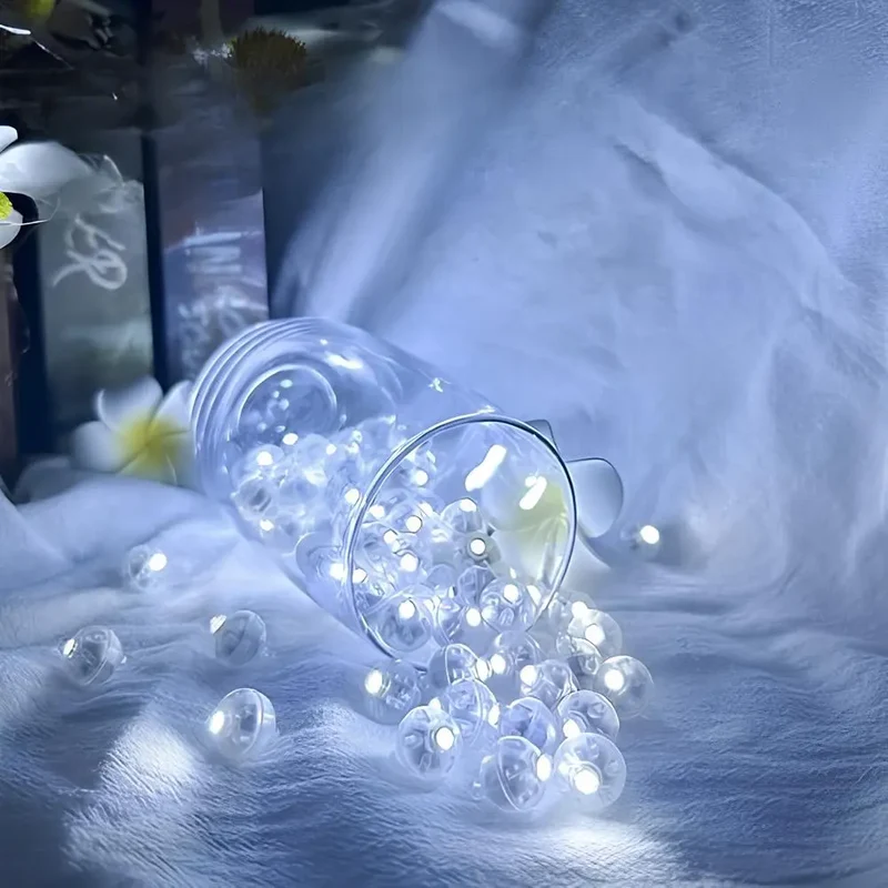 Mini-Lichtkugeln mit Batterie – 1,25 cm klein, für Tisch und Ballon