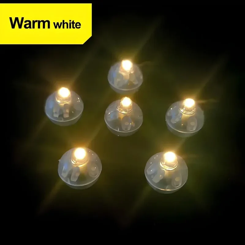 Mini-Lichtkugeln mit Batterie – 1,25 cm klein, für Tisch und Ballon