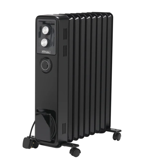 ECR20TiB Oil Free Radiator - 2Kw Black