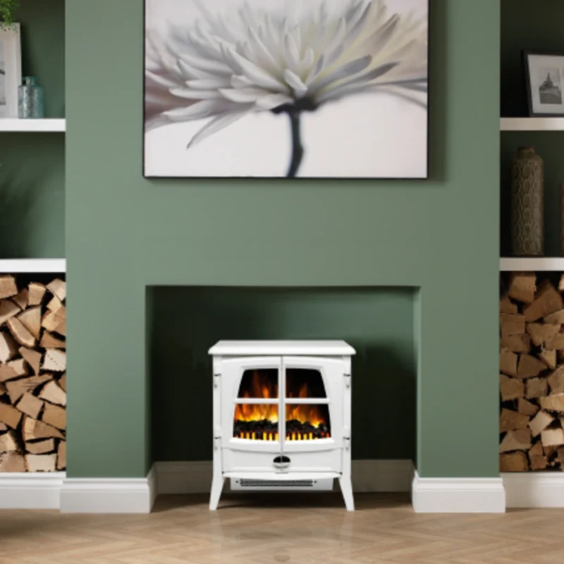 Jazz Blanc Optiflame Elektro-Kaminofen
