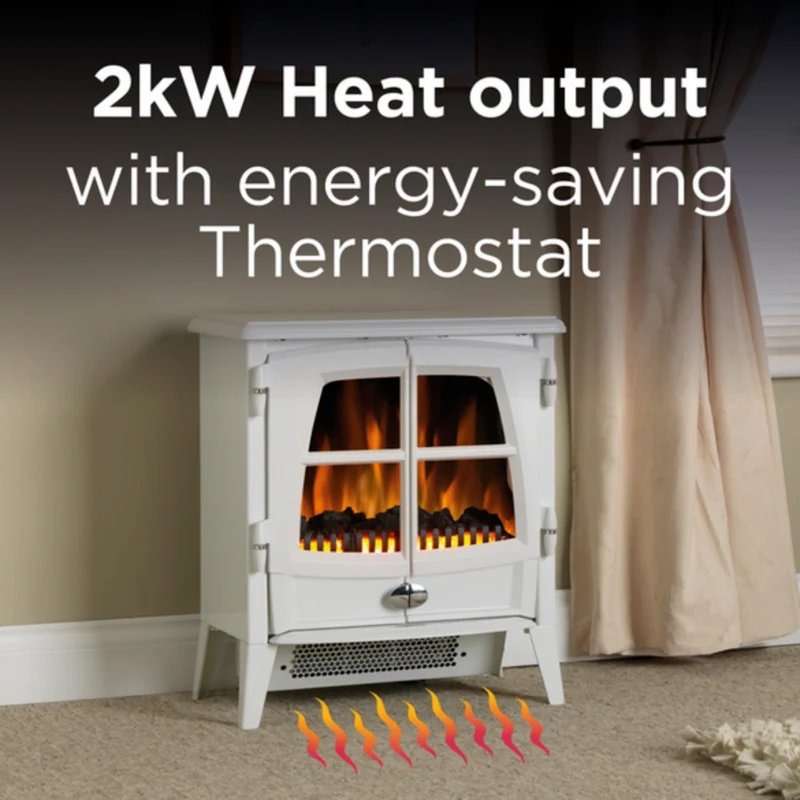 Jazz Blanc Optiflame Elektro-Kaminofen