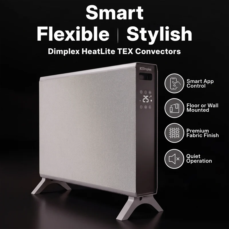 HeatLite TEX+ Smart Convector Heater