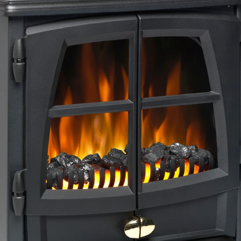 Jazz Noir Optiflame Elektro-Kaminofen