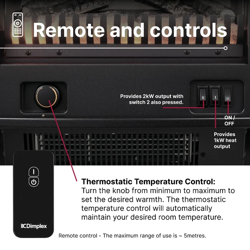 Tango Optiflame Elektro-Kaminofen