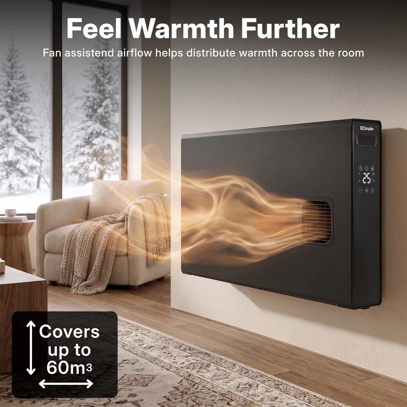 HeatLite Convector Heater - 2kW Smart Turbo