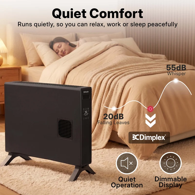 HeatLite Convector Heater - 2kW Smart Turbo