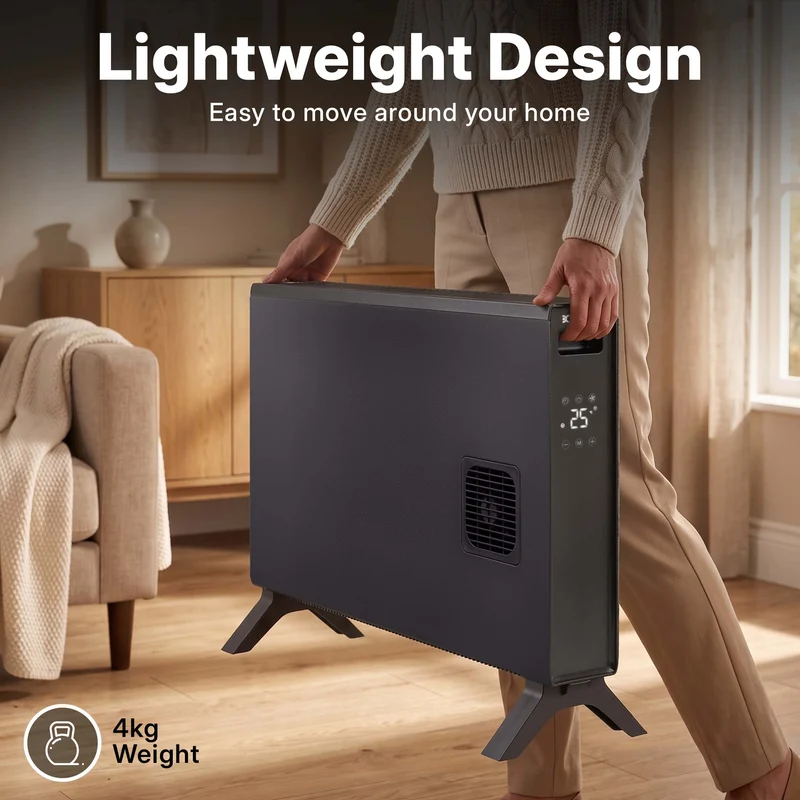 HeatLite Convector Heater - 2kW Smart Turbo