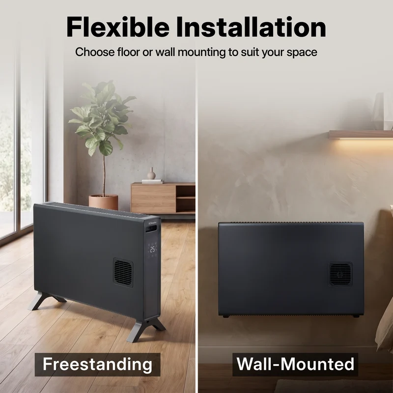 HeatLite Convector Heater - 2kW Smart Turbo