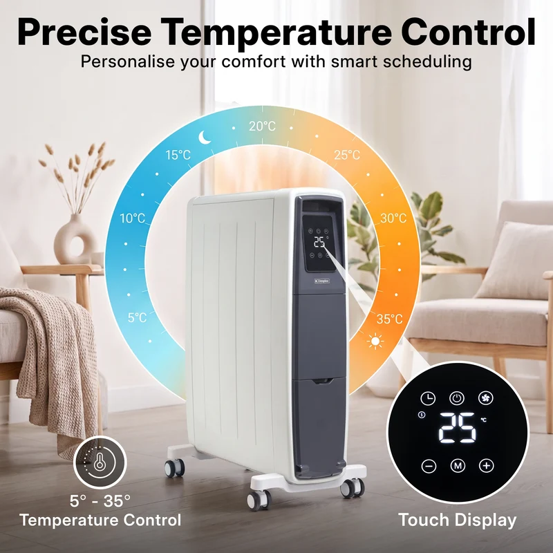 FUT2001 FUTURAD Oil-free 2kW Radiator