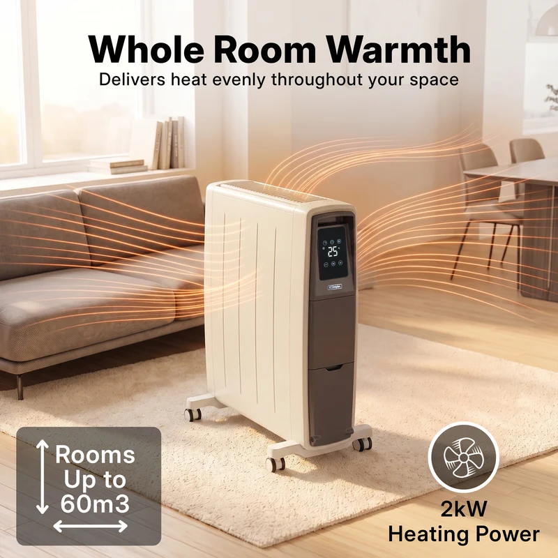 FUT2001 FUTURAD Oil-free 2kW Radiator