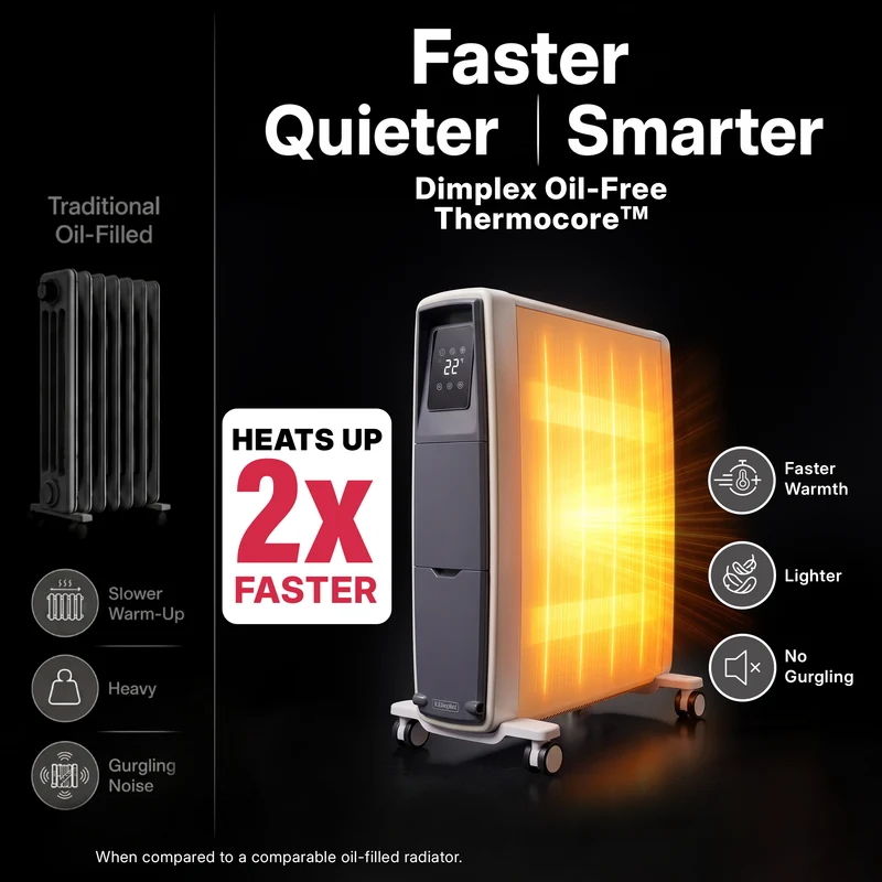 FUT2001 FUTURAD Oil-free 2kW Radiator