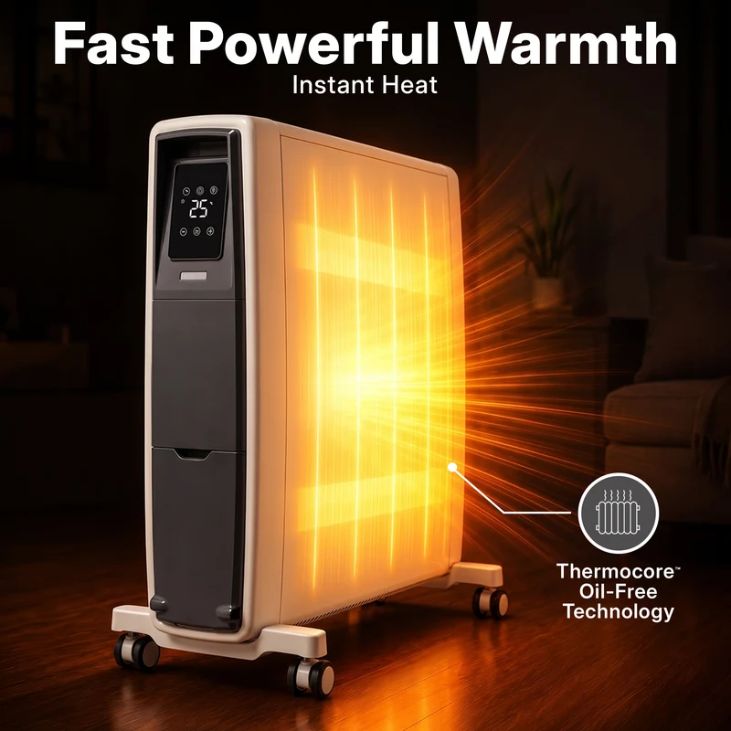 FUT2001 FUTURAD Oil-free 2kW Radiator