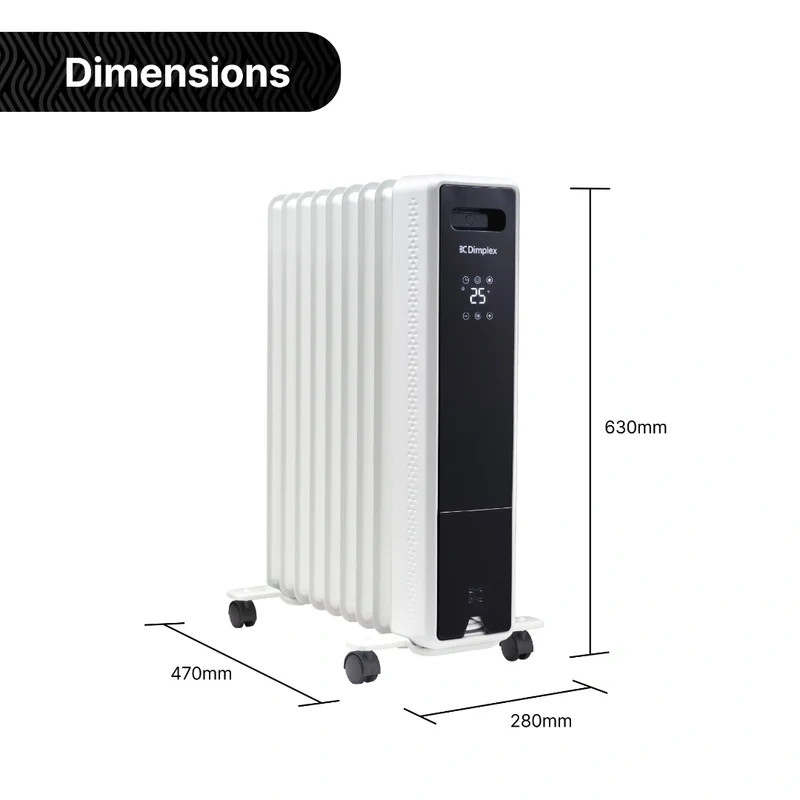 ECR EDGE Oil Free 2kW Radiator