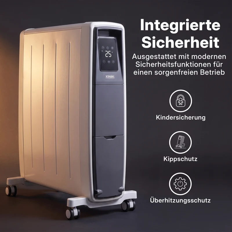 FutuRad mobiler elektrischer Heizkörper