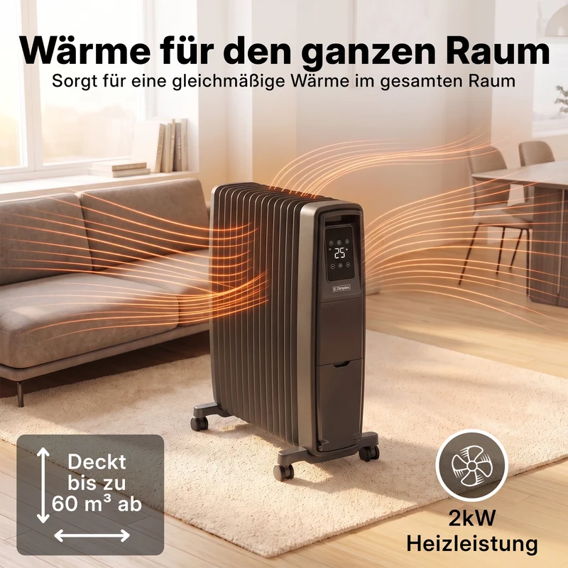 EvoRad mobiler elektrischer Heizkörper