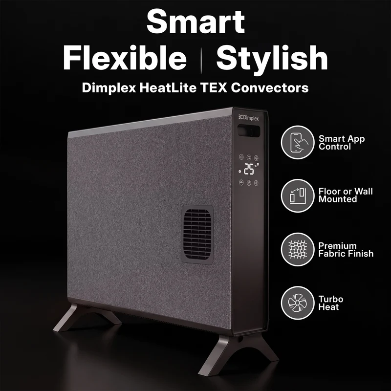 HeatLite TEX+ Smart Convector Heater