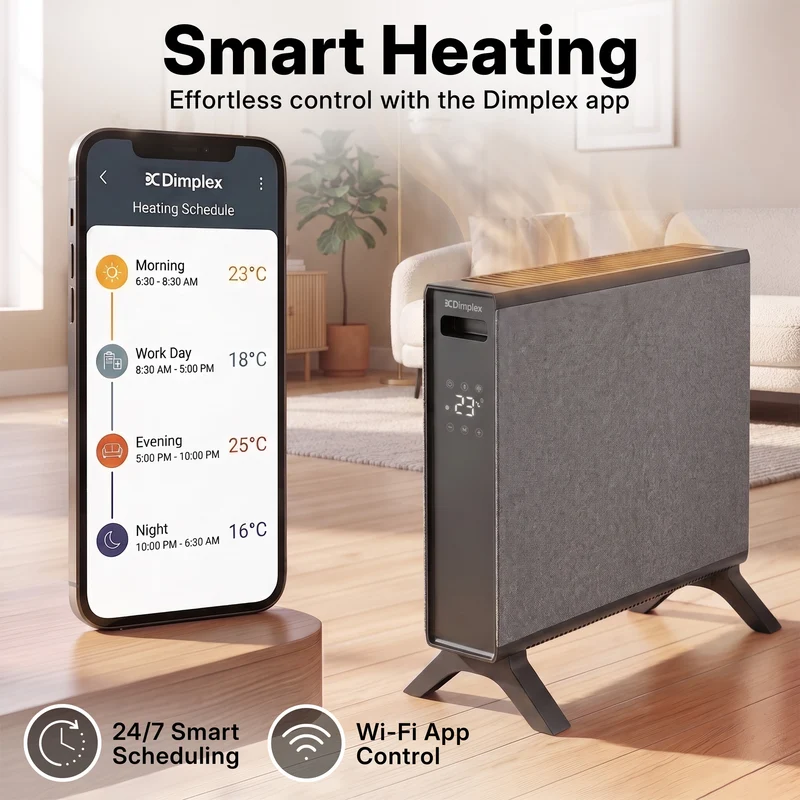 HeatLite TEX+ Smart Convector Heater