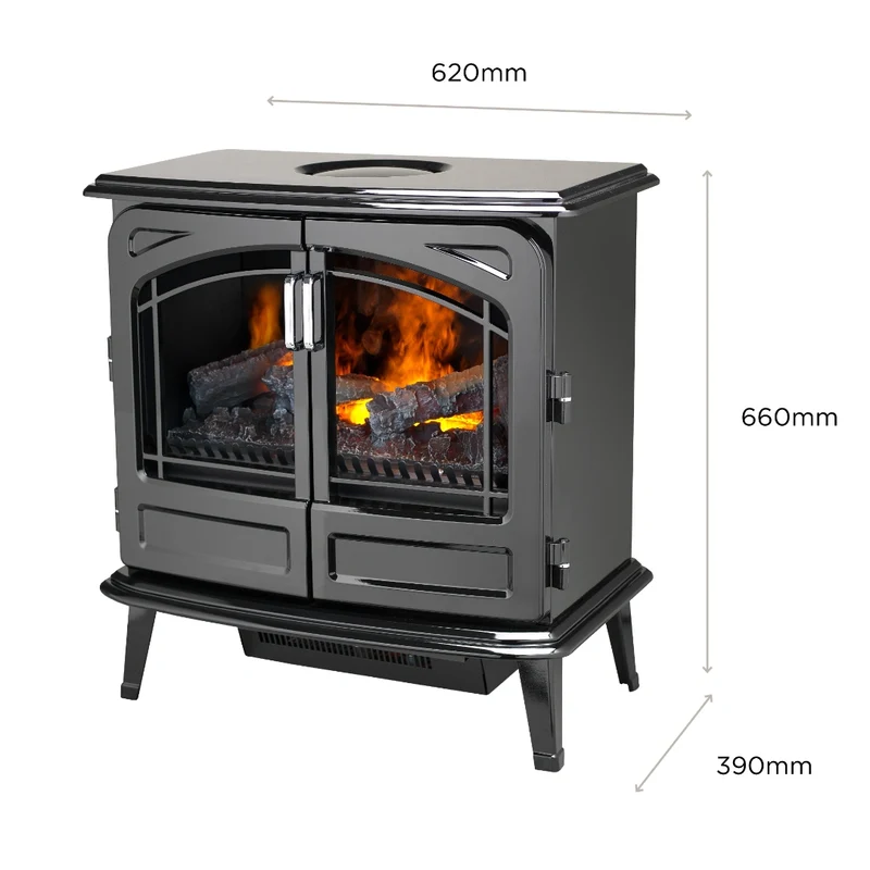 Dimplex Grand Noir Optimyst Elektro-Kaminofen