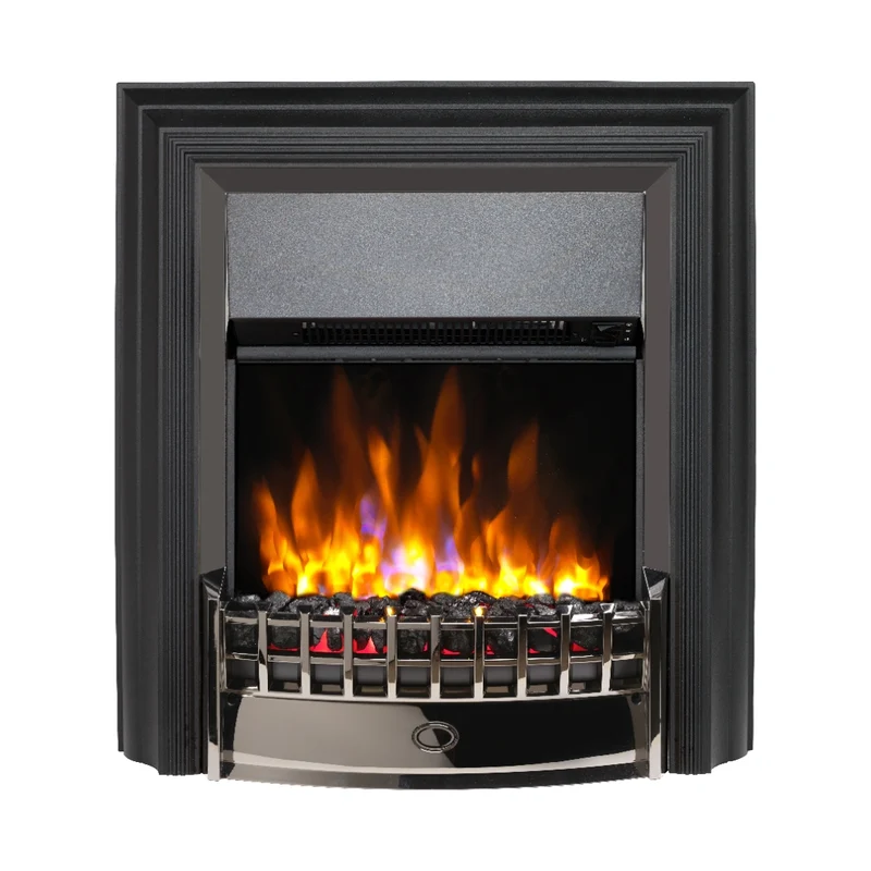 Cheriton Deluxe Optiflame Inset Electric Fire - Black
