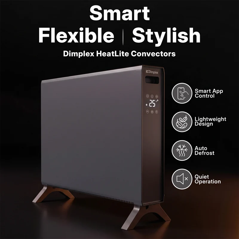 HeatLite Convector Heater - 2kW Smart