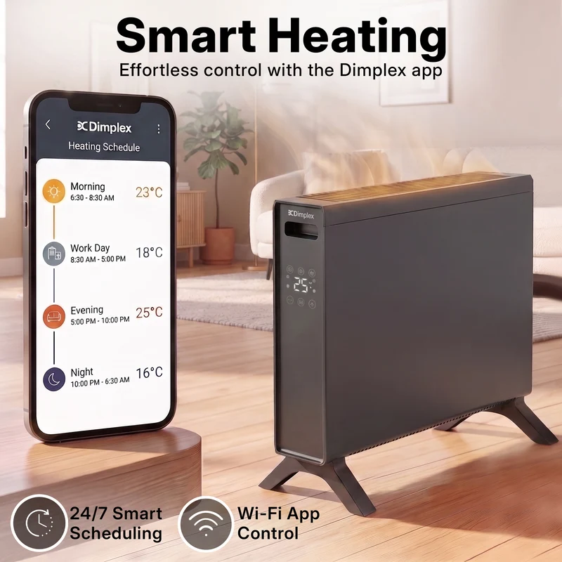 HeatLite Convector Heater - 2kW Smart