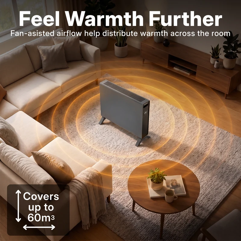 HeatLite Convector Heater - 2kW Smart